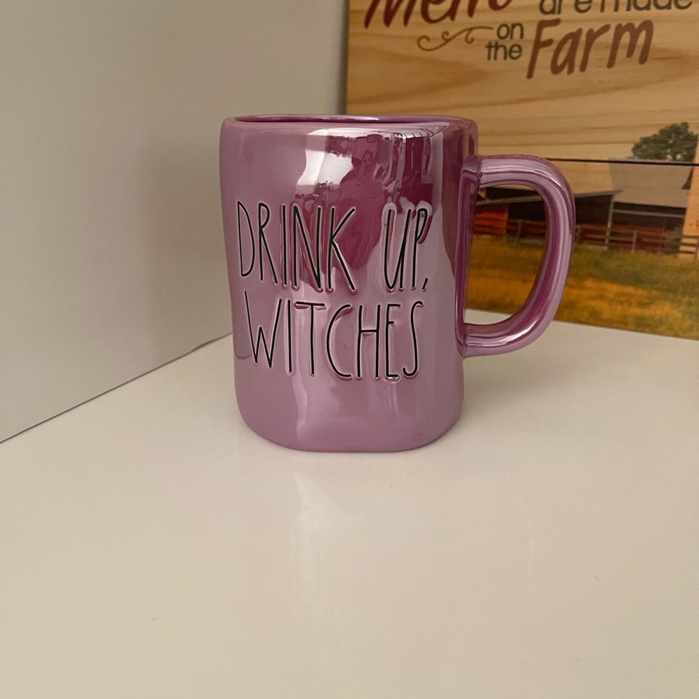 Rae Dunn Drink Up Witches mug